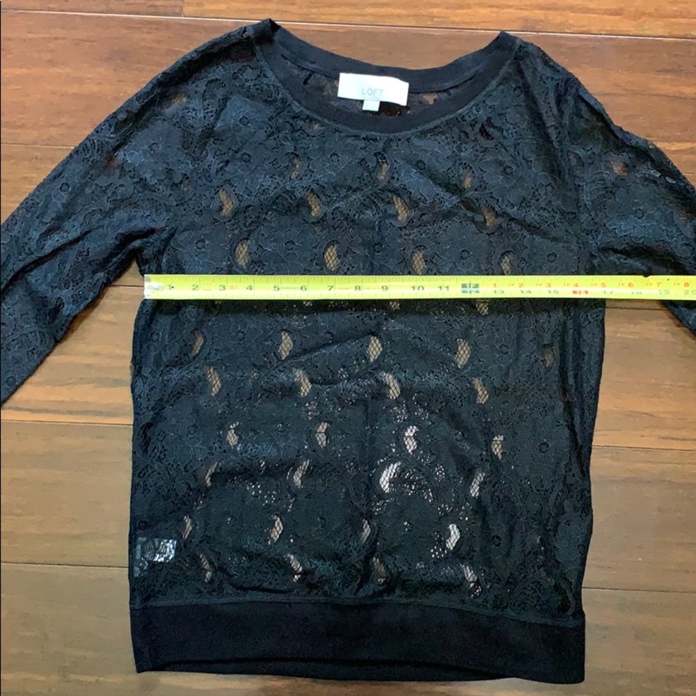 [ LOFT ] LACE TOP - Picture 4 of 9